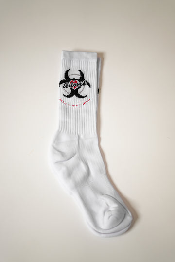 GNARLY SOCKS (WHITE)