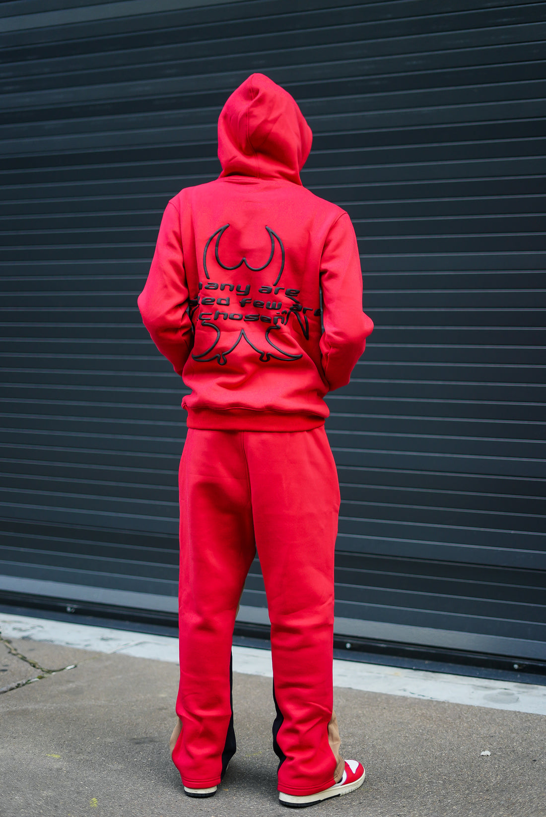 GNARLY HOODIE AND JOGGER (RED)