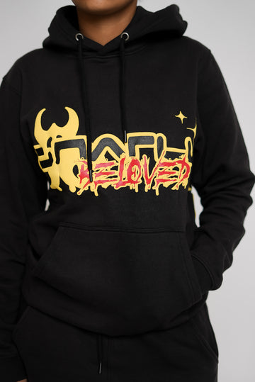 GNARLY HOODIE (BLACK)